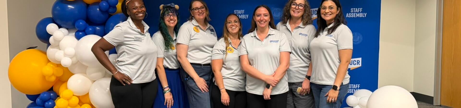 Staff Assembly 2026-2027 members at the Community Partner Fair 2026